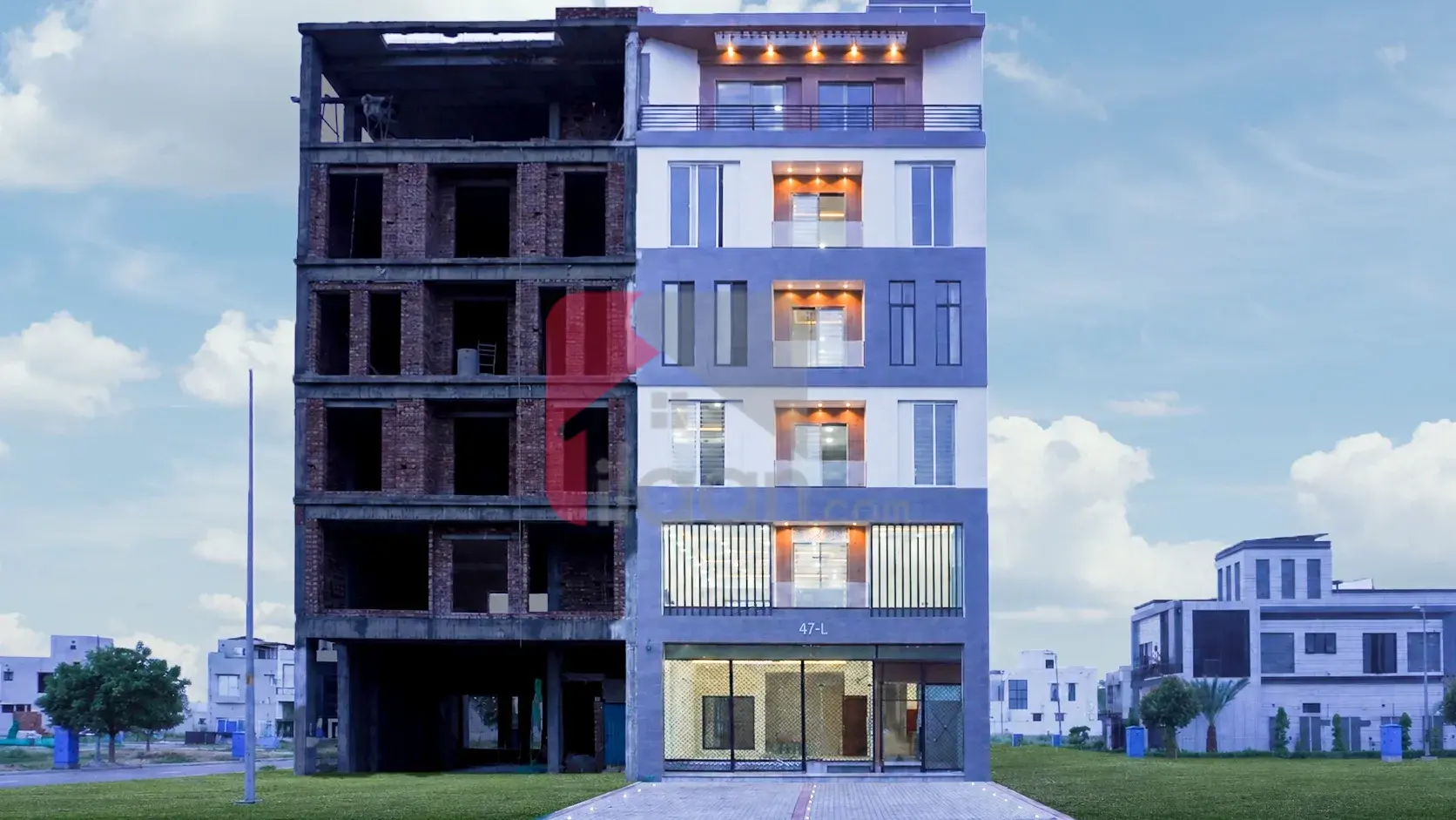 5 Marla Commercial Building for Rent in Block L, Phase 2, Bahria Orchard, Lahore — 5 marla in Lahore — PKR 600,000