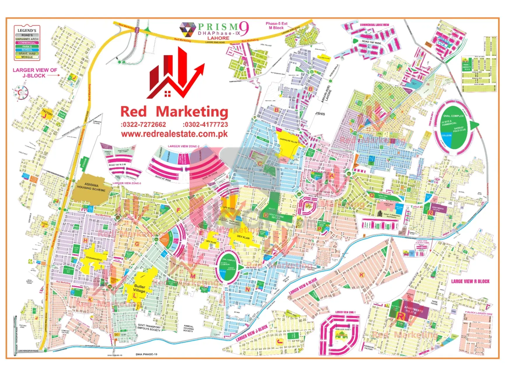 4 Marla commercial plot for sale  — 4 marla in Lahore — PKR 74,000,000